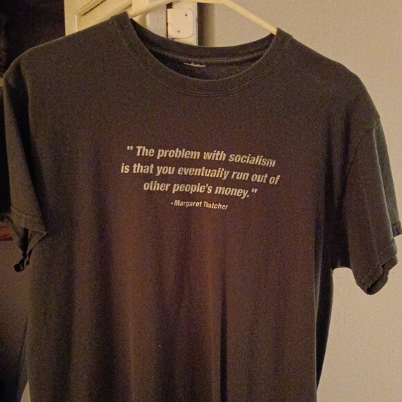 The Problem With Socialism Short Sleeve Tee - Picture 2 of 2